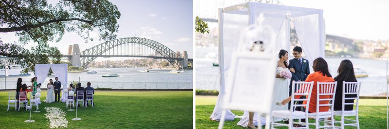 Sydney Harbour Elopement Ceremony