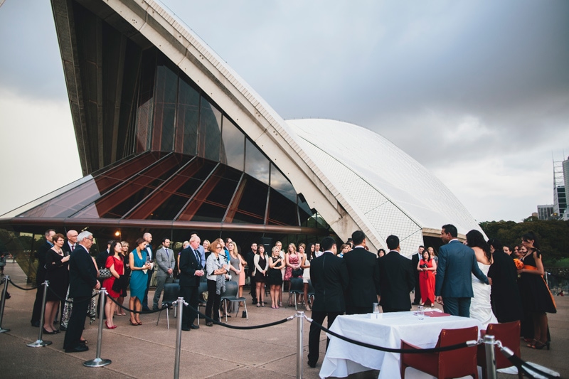 Maria & Rob Sydney Opera House Wedding