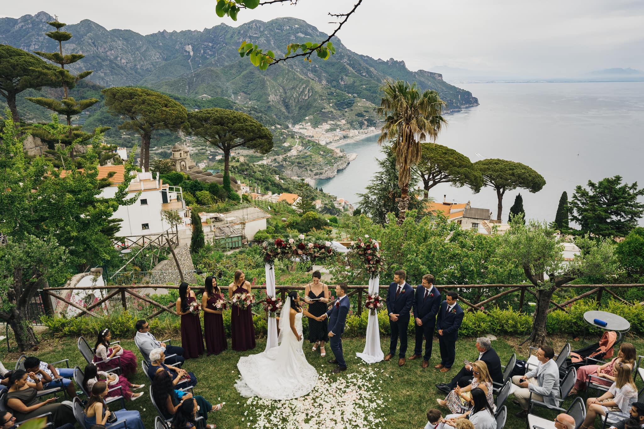 Amalfi Coast Destination Wedding Ceremony